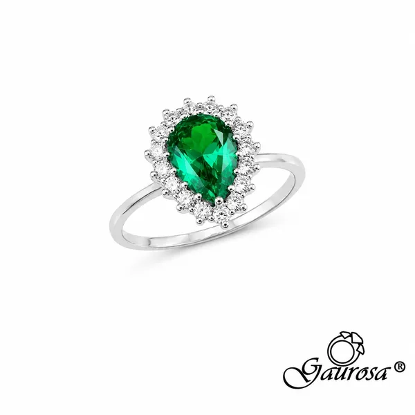 Anello Goccia di Smeraldo