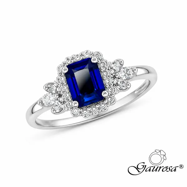 Anello Blu Lumina