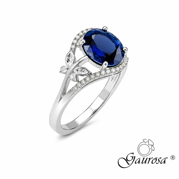 Anello Aurora Blu
