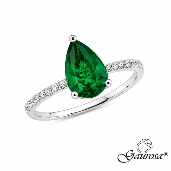 Anello Lacrima d’Emeraldo