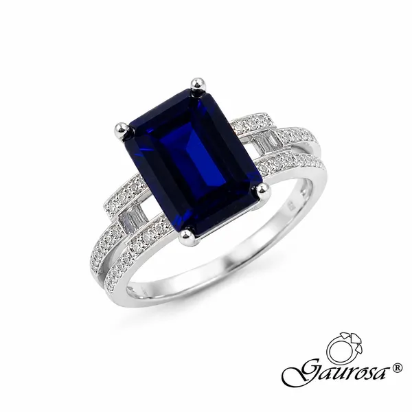 Anello Anima di Muschio Blu