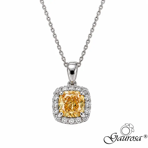 Collana Golden Light in Argento Rodiato 925 con Zirconi