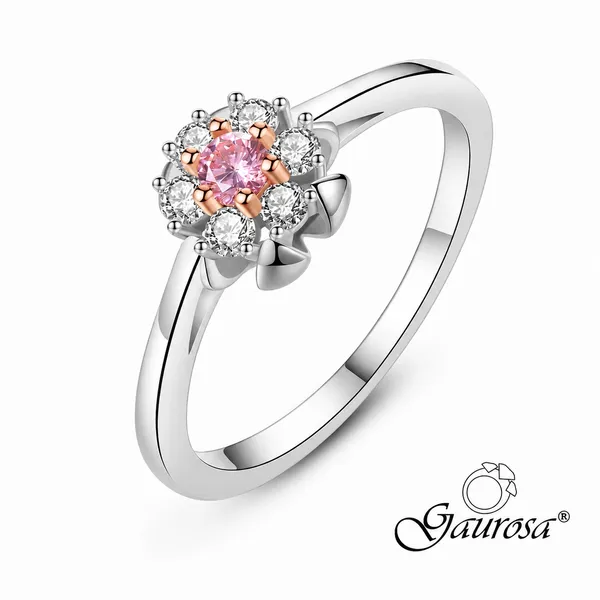 Anello Fiore Rosa