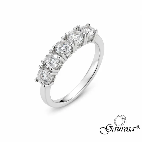 Anello Riviera 5 Pietre