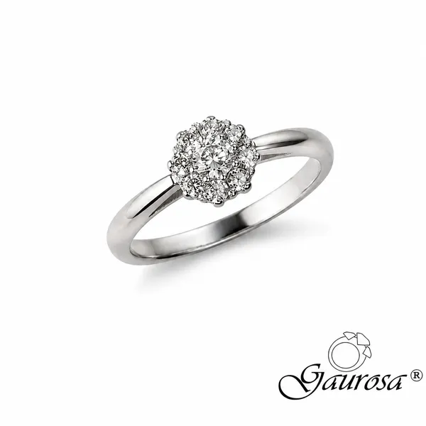 Anello Fiore Bianco