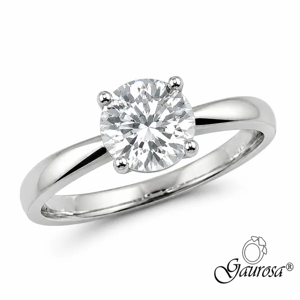 Anello Solitario Corona