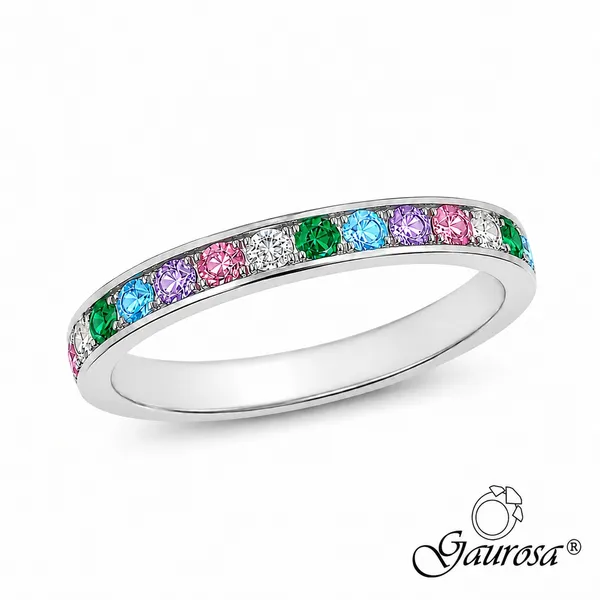Anello Eternity Multicolor 