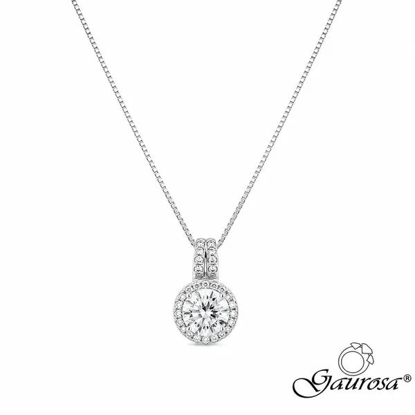 Collana Punto Luce con Pendente Tondo