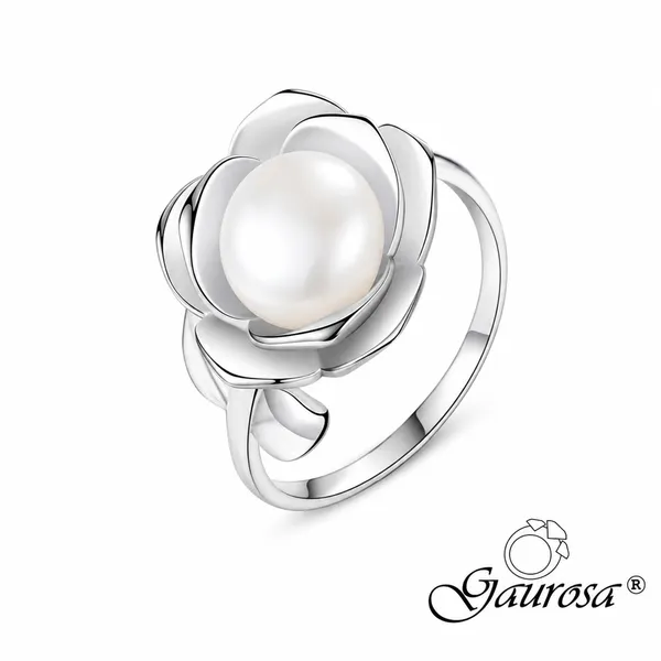 Anello Fiore Perla