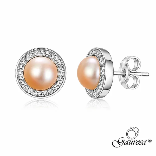 Orecchini Luce di Perla Rosa