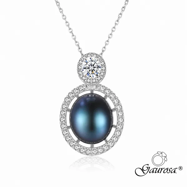 Collana Eclissi di Perla Nera