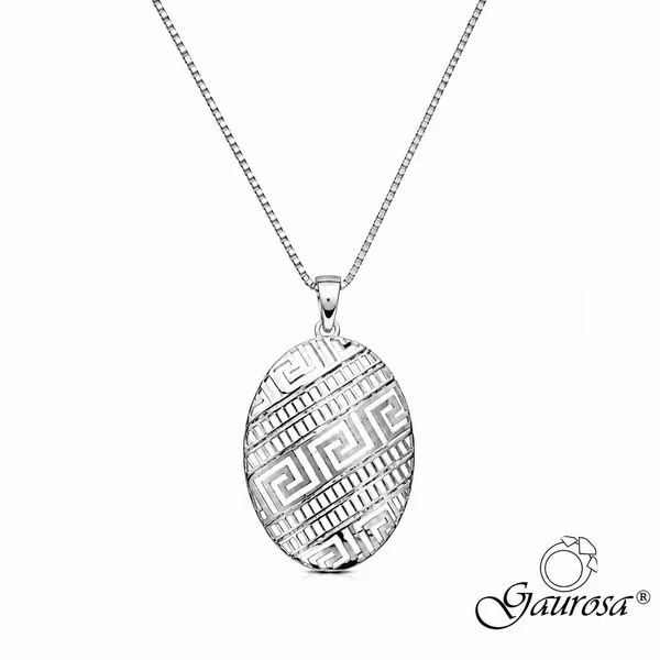 Collana Gaurosa Meandro Ovale