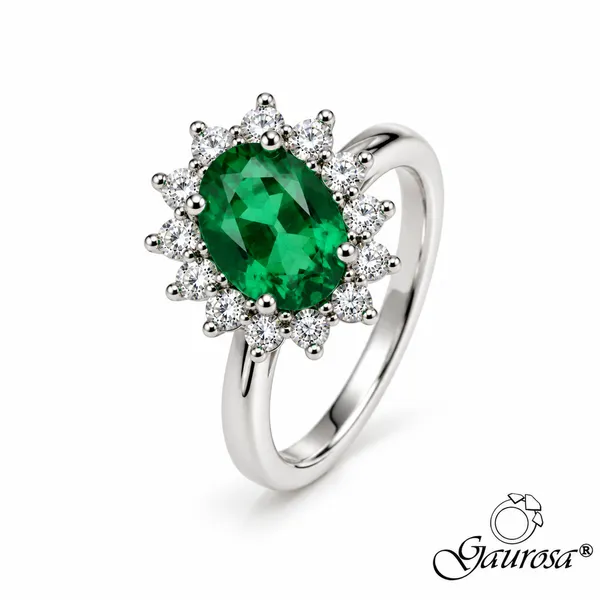 Anello Emeraude Lumière