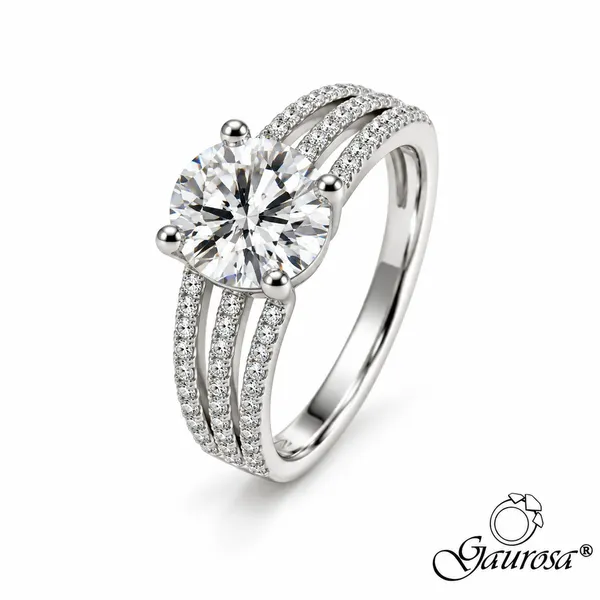 Anello Eclat con Zirconi